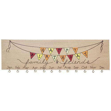 *Happy Birthday Calendar - The Fox Decor